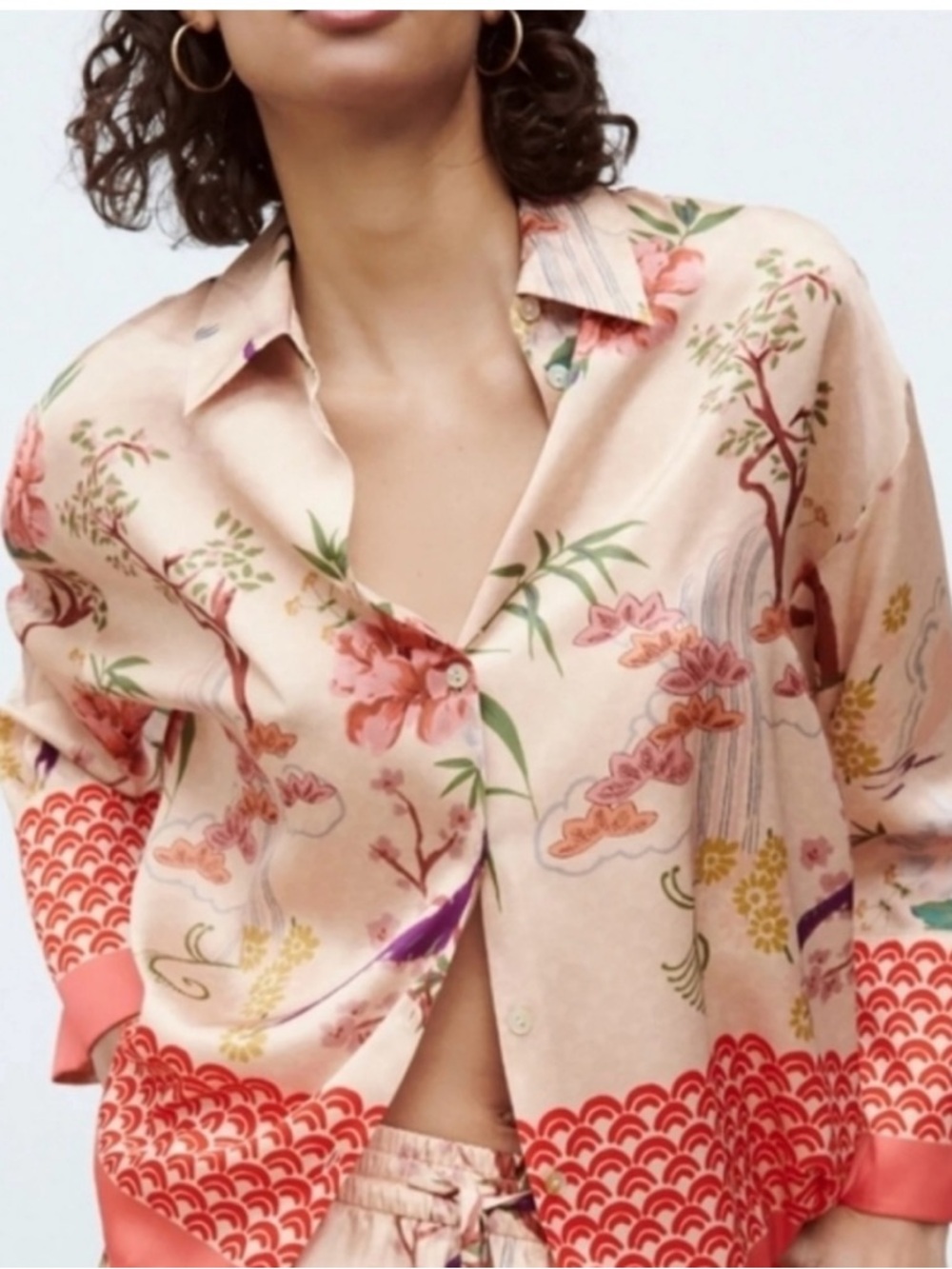 Zara Button-Down Shirt size Medium